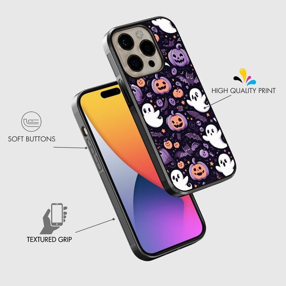 Halloween Phone Cover – iPhone 16, 15 Pro, Galaxy S25, S24, S24 Ultra, Pixel 9 - Picture 7 of 9